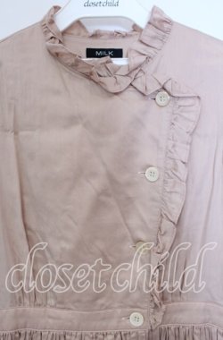 画像2: MILK / ティアナドレス  ベージュピンク O-25-10-14-132-ML-OP-OW-OS