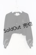 m petit by misako / MSKバラBフリルボレロ S クロ O-25-10-14-016-LO-TO-OW-OS