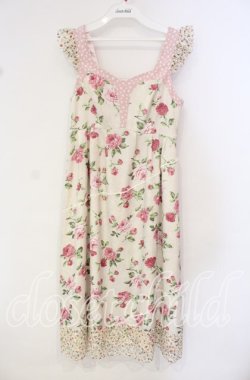 画像1: MILK / いばら姫のDress  ピンクローズ O-25-10-14-136-ML-OP-OW-OS
