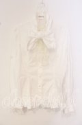 Angelic Pretty / シンプルボウタイジャボブラウス  シロ O-25-10-14-138-AP-BL-OW-OS