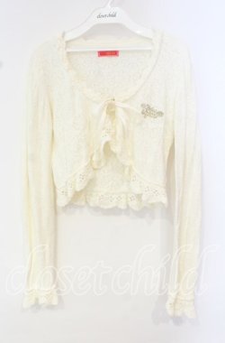 画像1: BABY,THE STARS SHINE BRIGHT / マーガレットボレロ  アイボリー O-25-10-14-142-BA-TO-IG-OS