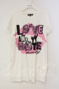 HELL CAT PUNKS / キャットプリントロングTシャツ  ホワイト O-25-10-14-146-PU-TO-IG-OS