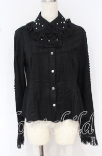 Angelic Pretty / 宝石ブラウス（2024）  クロ O-25-10-14-019-AP-BL-IG-OS