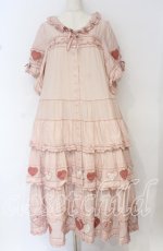 画像1: PINK HOUSE / 店舗限定ワンピース【お直しあり】  ピンク O-25-10-14-035-LO-OP-IG-OS (1)