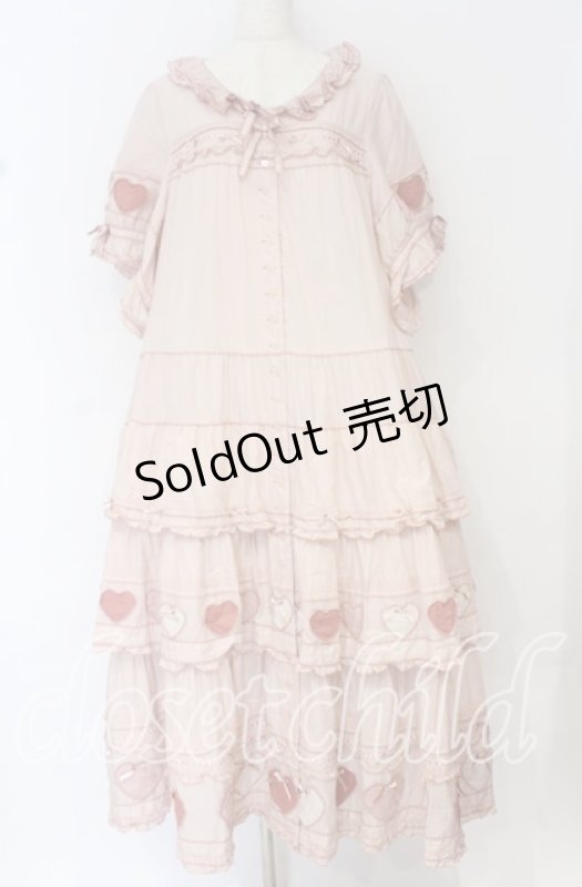 画像1: PINK HOUSE / 店舗限定ワンピース【お直しあり】  ピンク O-25-10-14-035-LO-OP-IG-OS (1)