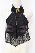 Ozz oneste / 黒猫カメオジャボタイ  パープル×ブラック O-25-10-16-001-OO-ZA-IG-OS