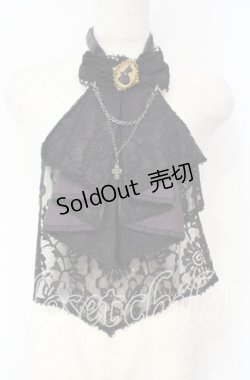 画像1: Ozz oneste / 黒猫カメオジャボタイ  パープル×ブラック O-25-10-16-001-OO-ZA-IG-OS