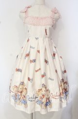 Emily Temple cute / Candy Bearサンドレス  アイボリー O-25-10-16-024-ET-OP-OW-ZT263