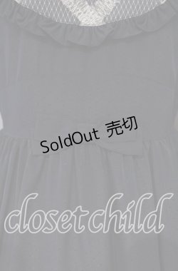 画像3: Emily Temple cute / チュールフリルワンピース  ダークネイビー O-25-10-16-026-ET-OP-OW-OS