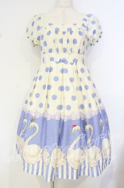 画像1: Emily Temple cute / スワンワンピース  アイボリー O-25-10-16-027-ET-OP-OW-OS