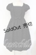 Emily Temple cute / ドット刺繍ワンピース  クロ O-25-10-16-036-ET-OP-IG-OS