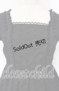 画像2: Emily Temple cute / ドット刺繍ワンピース  クロ O-25-10-16-036-ET-OP-IG-OS