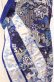 画像2: Qutie Frash / 着物インナーチュニック  ホワイト×ブルー O-25-10-16-040-QU-TO-OW-OS (2)