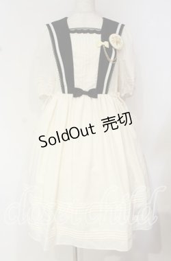 画像1: Melody BasKet / 刀剣乱舞-ONLINE-髭切ワンピース M アイボリー O-25-10-16-005-LO-OP-OW-OS