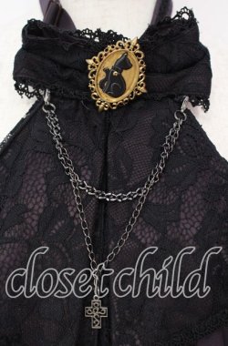 画像2: Ozz oneste / 黒猫カメオジャボタイ  パープル×ブラック O-25-10-16-001-OO-ZA-IG-OS