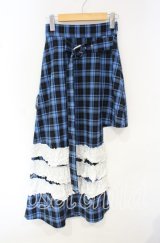 Jamieエーエヌケー / イレギュラースカート  ブルー O-25-10-16-049-LO-SK-IG-ZT251