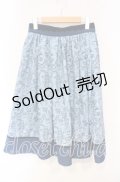 axes femme POETIQUE / 不思議の国のアリススカート M ブルー O-25-10-16-050-AX-SK-OW-OS