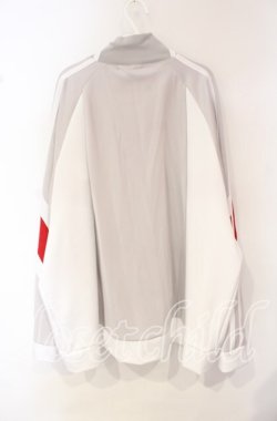 画像3: REFLEM / マルチ切替トラックジャージジャケット  ホワイト×グレー×レッド O-25-10-16-060-PU-JA-IG-OS