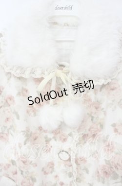 画像2: LIZ LISA / 花柄ポンチョ風コート  オフ×ピンク O-25-10-16-071-LO-CO-IG-OS