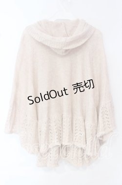 画像3: Lizmelo / ニットポンチョ  ピンク O-25-10-16-074-LO-TO-IG-ZT091