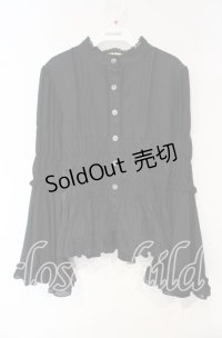 ATELIER PIERROT / エターナルブラウス  ブラック O-25-10-16-080-EL-BL-OW-OS