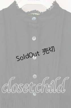 画像2: ATELIER PIERROT / エターナルブラウス  ブラック O-25-10-16-080-EL-BL-OW-OS