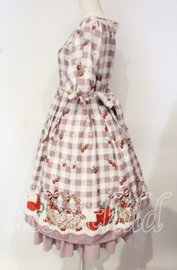 画像4: axes femme kawaii / ベリーズピクニックワンピース M ラベンダー O-25-10-16-007-AX-OP-OW-OS