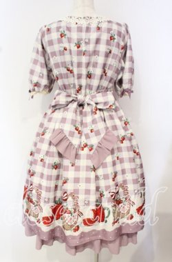 画像5: axes femme kawaii / ベリーズピクニックワンピース M ラベンダー O-25-10-16-007-AX-OP-OW-OS