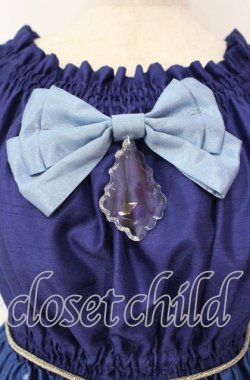 画像2: Enchantlic Enchantilly / Phantom Night Babydoll 夜空のワンピース  ブルー O-25-10-16-010-LO-OP-OW-OS
