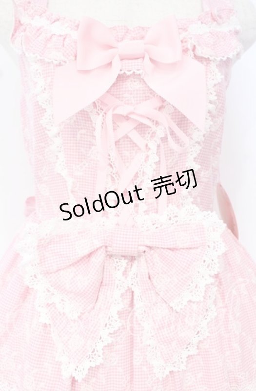 画像2: BABY,THE STARS SHINE BRIGHT / ミラベル〜Rosy Memory〜ジャンパースカート  ピンク O-25-10-16-012-BA-OP-OW-OS (2)