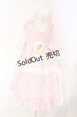 画像4: BABY,THE STARS SHINE BRIGHT / ミラベル〜Rosy Memory〜ジャンパースカート  ピンク O-25-10-16-012-BA-OP-OW-OS