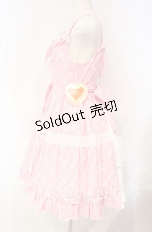 画像4: BABY,THE STARS SHINE BRIGHT / ミラベル〜Rosy Memory〜ジャンパースカート  ピンク O-25-10-16-012-BA-OP-OW-OS (4)