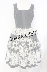 Juliette et Justine / アンプラント デュ ラ ジュネーズ ジャンパースカート 1 グリーン×ネイビー O-25-10-16-021-CL-OP-IG-OS