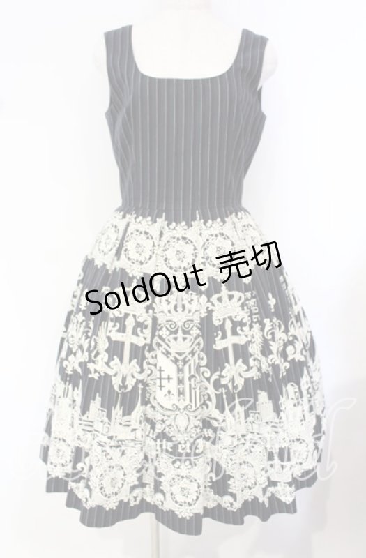 画像1: Juliette et Justine / アンプラント デュ ラ ジュネーズ ジャンパースカート 1 グリーン×ネイビー O-25-10-16-021-CL-OP-IG-OS (1)