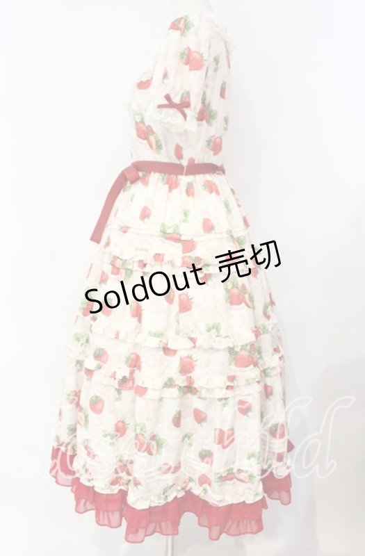 画像4: Emily Temple cute / Dear Strawberry Anniversaryドレス  アイボリー O-25-10-16-022-ET-OP-OW-OS (4)