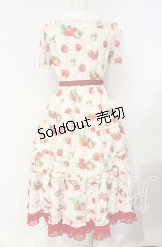 画像6: Emily Temple cute / Dear Strawberry Anniversaryドレス  アイボリー O-25-10-16-022-ET-OP-OW-OS (6)