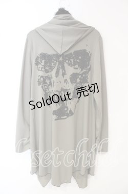 画像3: ALGONQUINS / フードストール付きカーディガン  グリーン×ブラック O-25-10-18-031-AL-TO-IG-ZT408