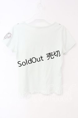 画像4: Emily Temple cute / ネックレスプリントTシャツ  ミント O-25-10-18-036-ET-TS-IG-OS
