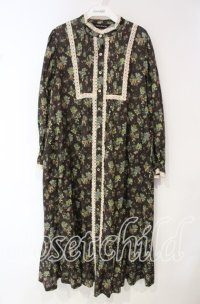 Jane Marple / FOREST DELIGHTSガーデンドレス M ブラウン O-25-10-18-039-JM-OP-IG-ZT391