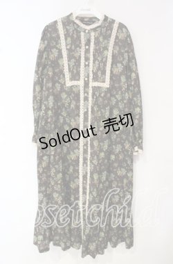 画像1: Jane Marple / FOREST DELIGHTSガーデンドレス M ブラウン O-25-10-18-039-JM-OP-IG-ZT391