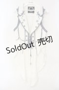 Ozz oneste / Fairy tale rose 2wayベスト  ホワイト×ブルー O-25-10-18-045-OO-TO-IG-OS