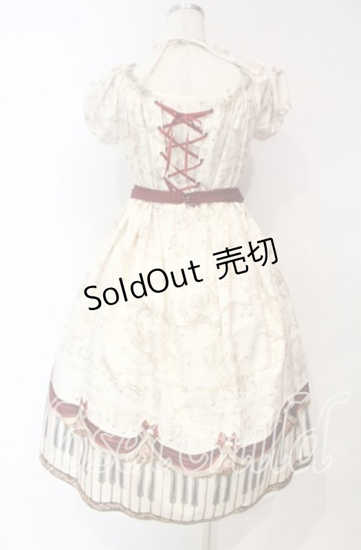 画像5: Enchantlic Enchantilly / アンティークエレガンスピアノワンピース  キナリ O-25-10-18-004-LO-OP-OW-OS (5)