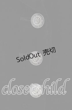 画像2: Moi-meme-Moitie / 別珍伯爵コート  ブラック O-25-10-18-049-MO-CO-OW-OS