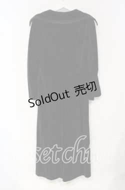 画像3: Moi-meme-Moitie / 別珍伯爵コート  ブラック O-25-10-18-049-MO-CO-OW-OS