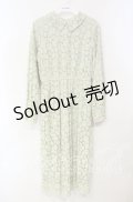 LEBECCA boutique / お見送りをするワンピース F ミント O-25-10-18-052-EL-OP-YM-ZT513