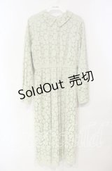 LEBECCA boutique / お見送りをするワンピース F ミント O-25-10-18-052-EL-OP-YM-ZT513
