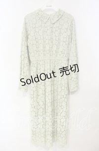 LEBECCA boutique / お見送りをするワンピース F ミント O-25-10-18-052-EL-OP-YM-ZT513