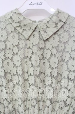画像2: LEBECCA boutique / お見送りをするワンピース F ミント O-25-10-18-052-EL-OP-YM-OS