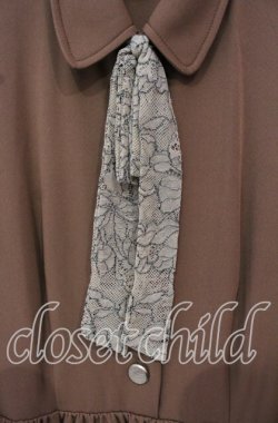 画像2: LEBECCA boutique / 舞台裏のワンピース F ブラウン O-25-10-18-053-EL-OP-YM-OS
