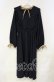 画像1: LEBECCA boutique / オレオグラッセとフリルリボンワンピース M ネイビー O-25-10-18-054-EL-OP-YM-OS (1)